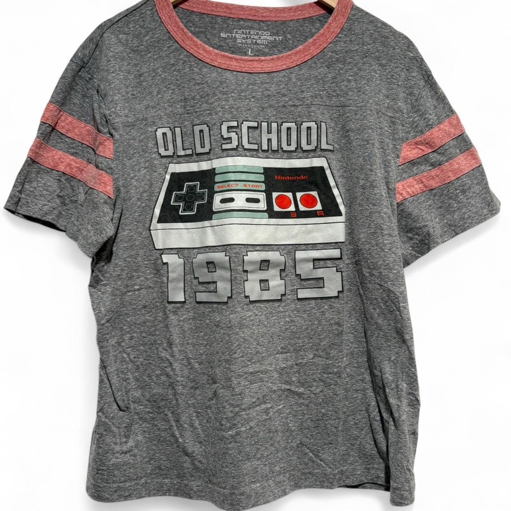 Vintage Style Super Nintendo Tee - L Retro/Gamer/80s Inspired